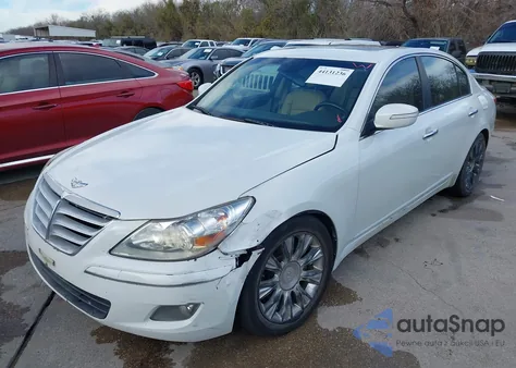 2010 Hyundai Genesis 3.8 z USA, uszkodzony, nr VIN KMHGC4DE1AU108717